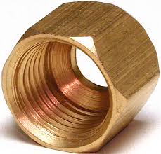 BRASS NUT CONNECTOR 3/8